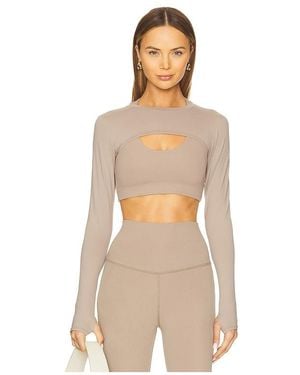 Splits59 Amelia Airweight Lite Shrug - Natural