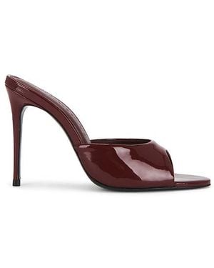 Black Suede Studio Jazz 100 Mule - Brown