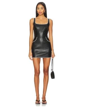 Amanda Uprichard Ginger Skort Romper - Schwarz