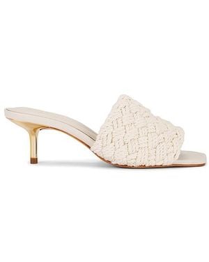 SCHUTZ SHOES Tiana Mid Sandal - White