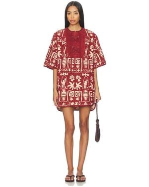ALÉMAIS Maya Mini Coverup - Red