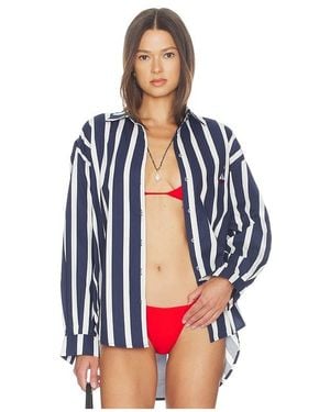Nau Bikinis Tunique Striped En, Taille Also En M, S - Bleu