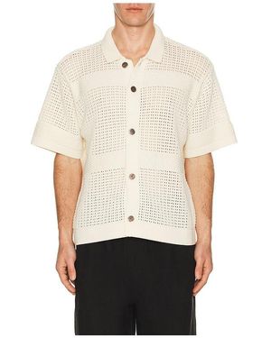 Obey Zach Knitted Shirt - White