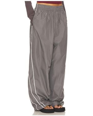 Jaded London Hose Micro Fiber - Grau