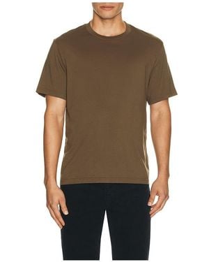 FRAME Short Sleeve Light Cotton Tee - Black