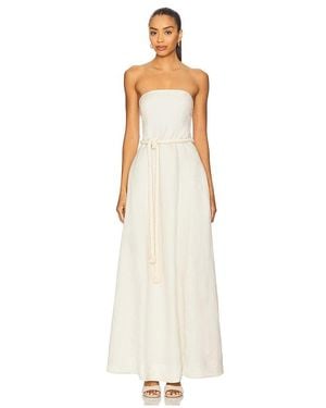 LPA Everli Maxi Dress - White