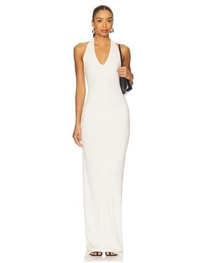 ÉTERNE Halter Maxi Dress - ホワイト