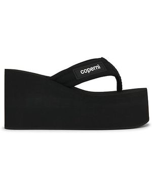 Coperni Sandale Wedge - Schwarz