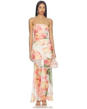 Amanda Uprichard Leo Maxi Dress - White
