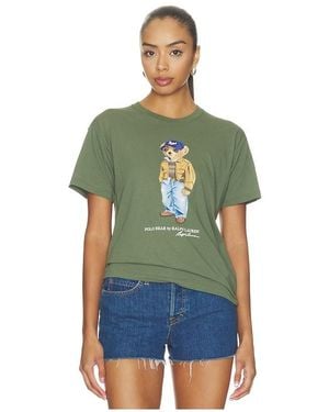 Polo Ralph Lauren Vintage Jersey Crew Neck T-Shirt - Green