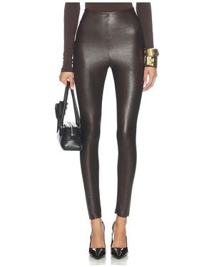 Commando Faux Leather Legging - Black
