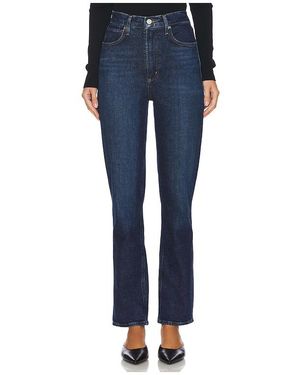 Agolde High Rise Stovepipe Jeans - Blue
