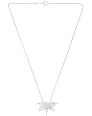 Emma Pills X Leslie Amon Chasing The Sun Statement Chain - White