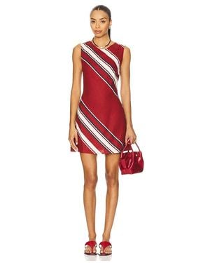 Faithfull the Brand Julia Mini Dress - Red