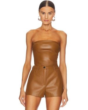 CULTNAKED Bandeau Top - Brown