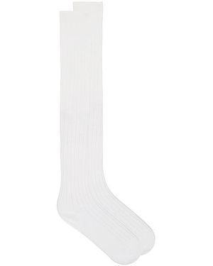 Casa Clara Lake Socks - White