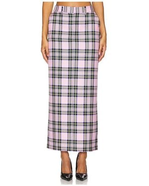 Area Midi Skirt - White