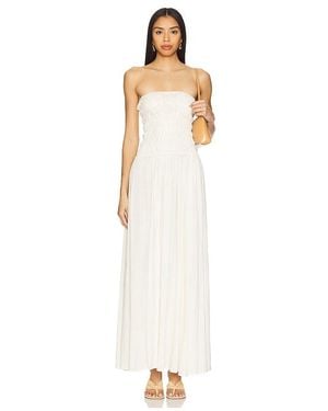 Tularosa X Emma Rose Itzayana Maxi Dress - White
