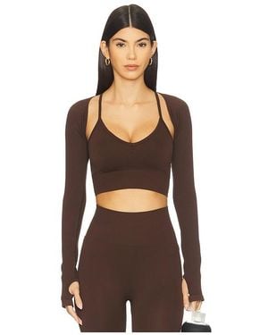 WellBeing + BeingWell Perrie Seamless Shrug - Black