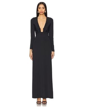 Bardot Remmy Maxi Knit Dress - Black