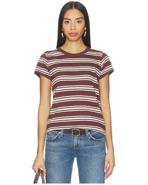 Rag & Bone Shirt The Slub - Rot