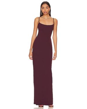 Nookie Vestido Largo Bailey En Color Vino Talla (También En Xs, M) - Morado