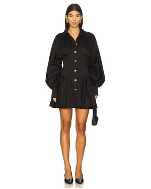 Aje. Alexa Long Sleeve Mini Dress - Black