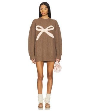 MAJORELLE Junia Jumper Dress - Natural