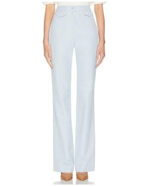Helsa The Kick Flare Suit Pant - White