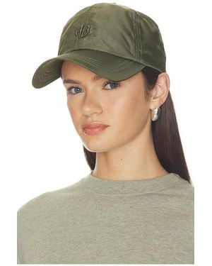 Anine Bing Jeremy Baseball Cap Nylon - Green