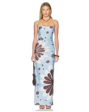 Cala De La Cruz Vestido Kim En Color Multi Talla (También En S, Xs) - Blanco