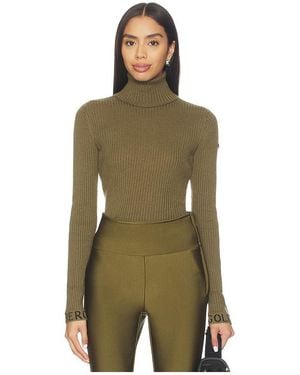 Goldbergh Mira Long Sleeve Knit Jumper - Green