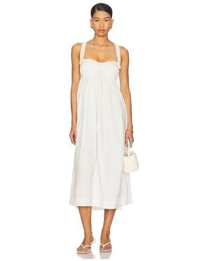 strapless open back dress Entro Entro Gingham Print Flutter Sleeve Square Neck Maxi Dress Purple Pink Medium | Sz: M