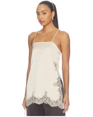 Smythe Side Button Cami - White