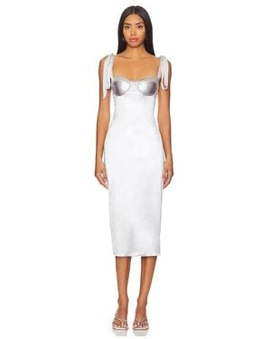 Free People X Intimately Fp Casino Got Glam Midi Dress - White