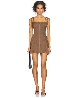 superdown Elanor Mini Dress - Brown