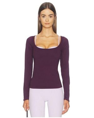 437 The Scoop Top - Purple