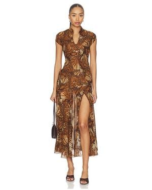 Kim Shui Midi Dress - Natural