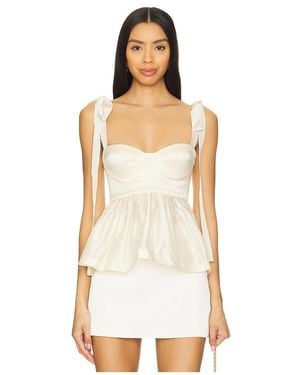 Anna October Florine Top - White