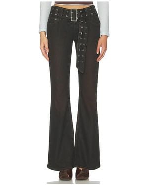 Ksubi Soho Lo Belted Flared - Black