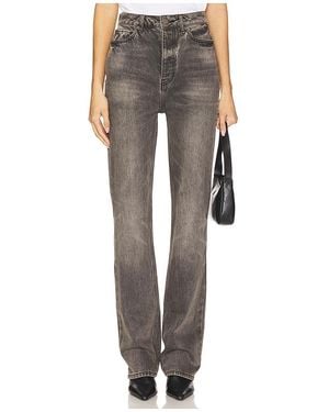 Fear Of God High Waisted Fitted Leg Jeans - Grey
