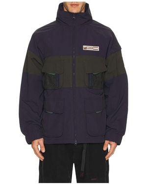 Brain Dead Schneejacke Paneled - Blau