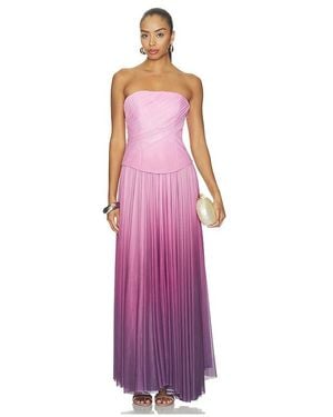 Acler Primley Maxi Dress - Purple