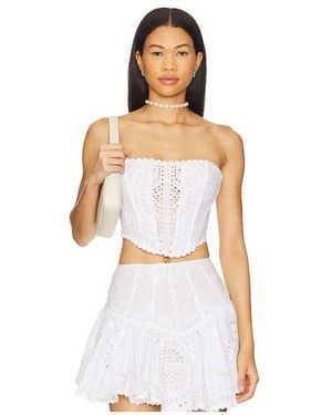 Charo Ruiz Rory Bustier - White