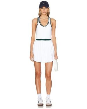 Varley Jane Court Dress - White