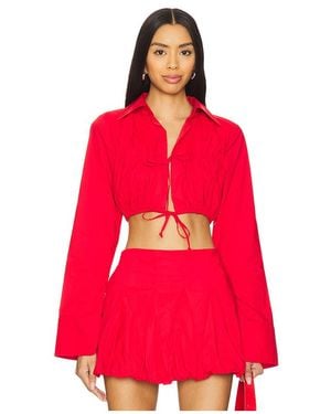 Lovers + Friends Valerie Top - Red