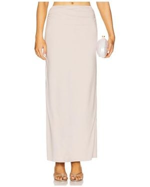 SNDY'S Gabby Maxi Skirt - White