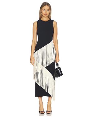 Simon Miller Kleid Spiral Knit - Weiß