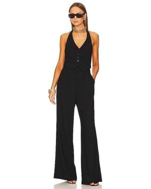 Amanda Uprichard Isadore Jumpsuit - Black