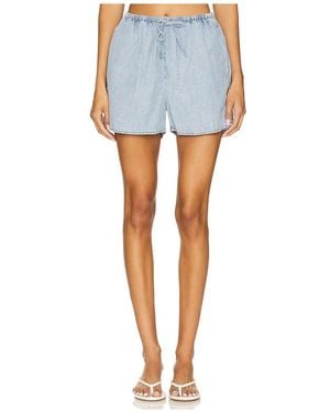 American Vintage Paybou Short - Blue